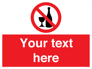 Custom prohibition no alcohol